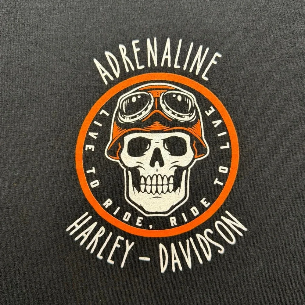 VTG Harley Davidson ADRENALINE t-shirt XL
